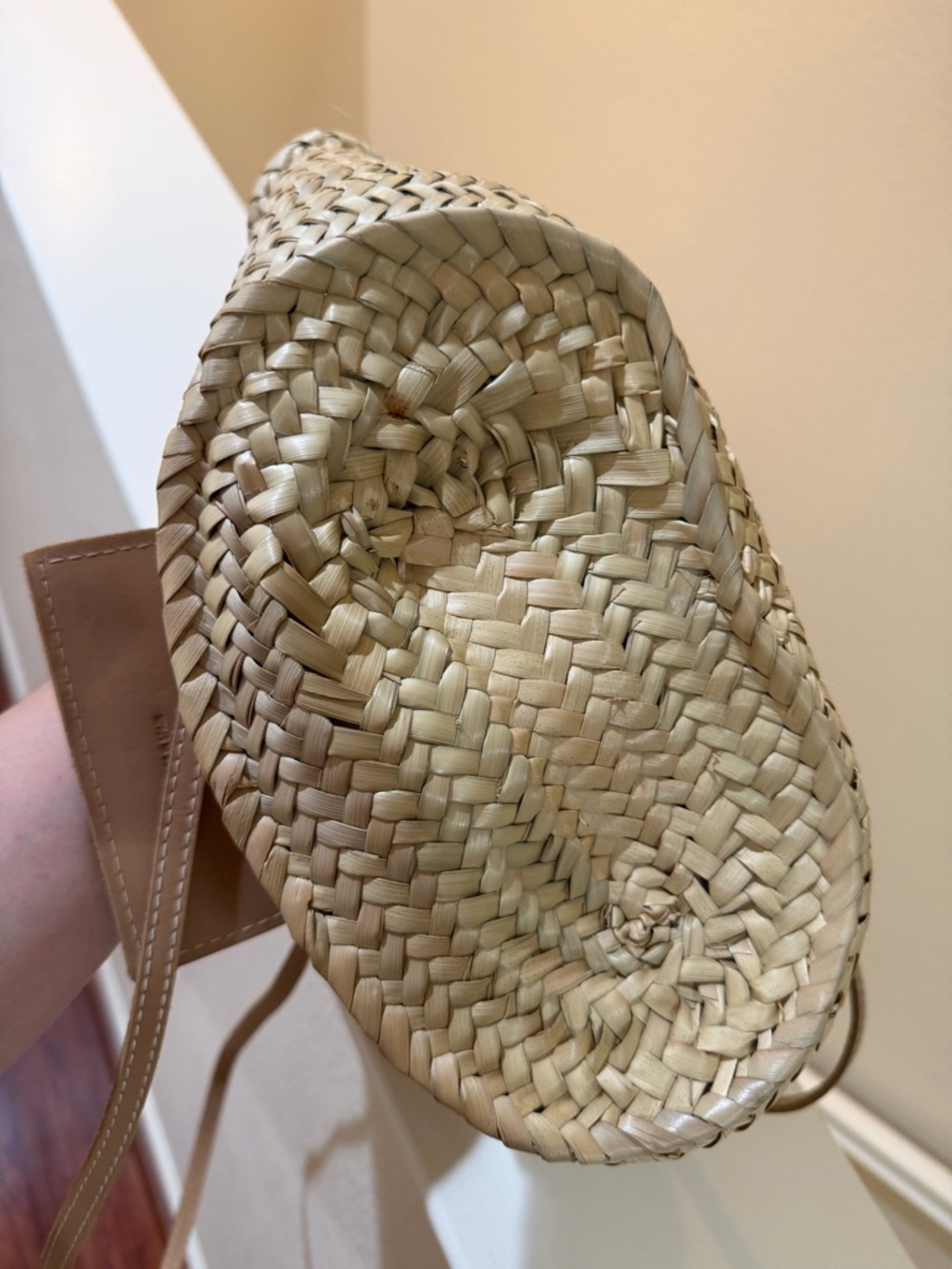 Jacquemus - Mini beach basket bag - Light Brown - Picture 4 of 8